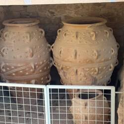 Each jar could hold 1000 litres of olive oil for export