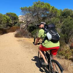 Den Berg hoch kämpfen