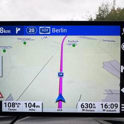Bis dahin ging's zügig!