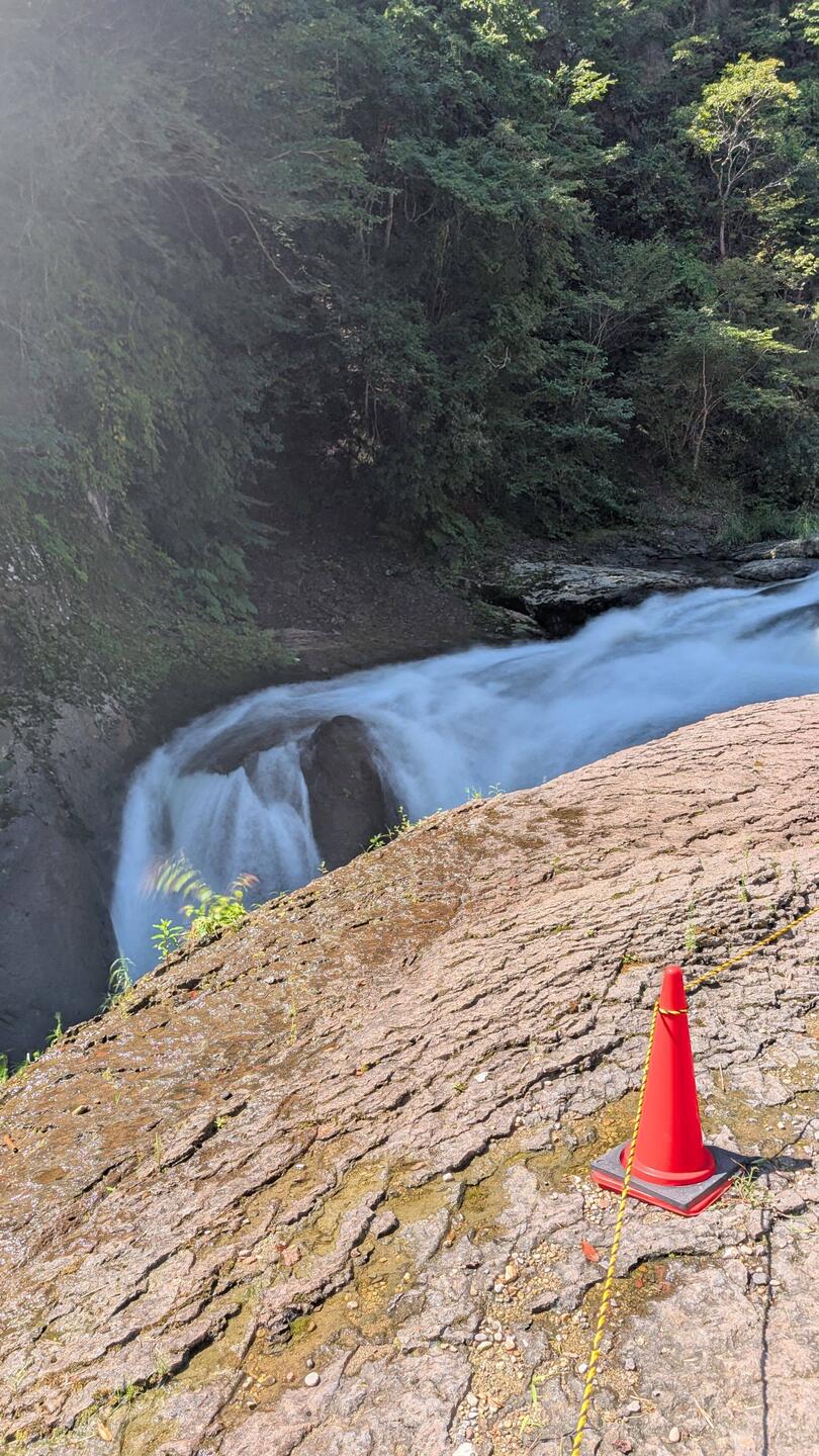 Der eigentliche Wasserfall