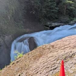 Der eigentliche Wasserfall
