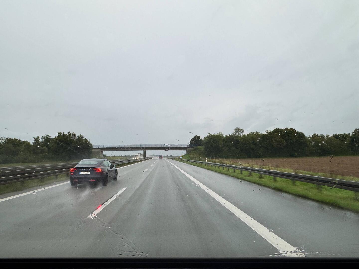 Leider blieb es bei Dauerregen