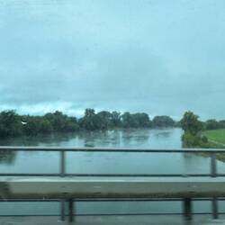 Die Donau am nächsten Morgen