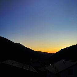 Morgenstimmung bei ob Segnas