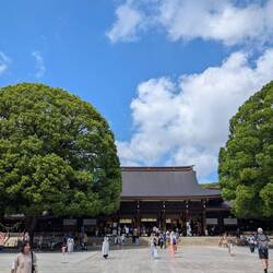 Meiji Schrein im Yoyogi Park