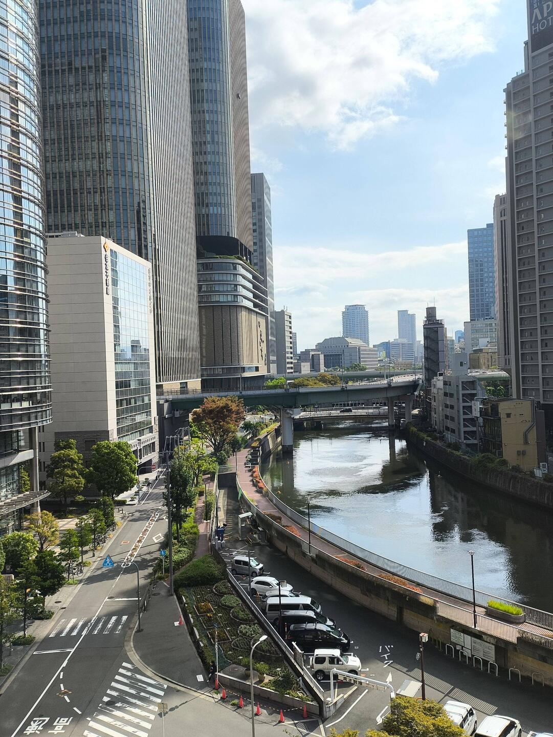 Blick aus unserem Zimmer