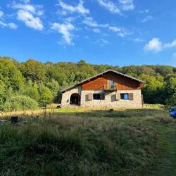 Hütte mitten im Nationalpark