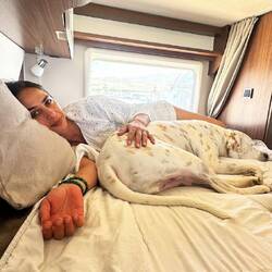 Endlich wieder im Womo chillen...