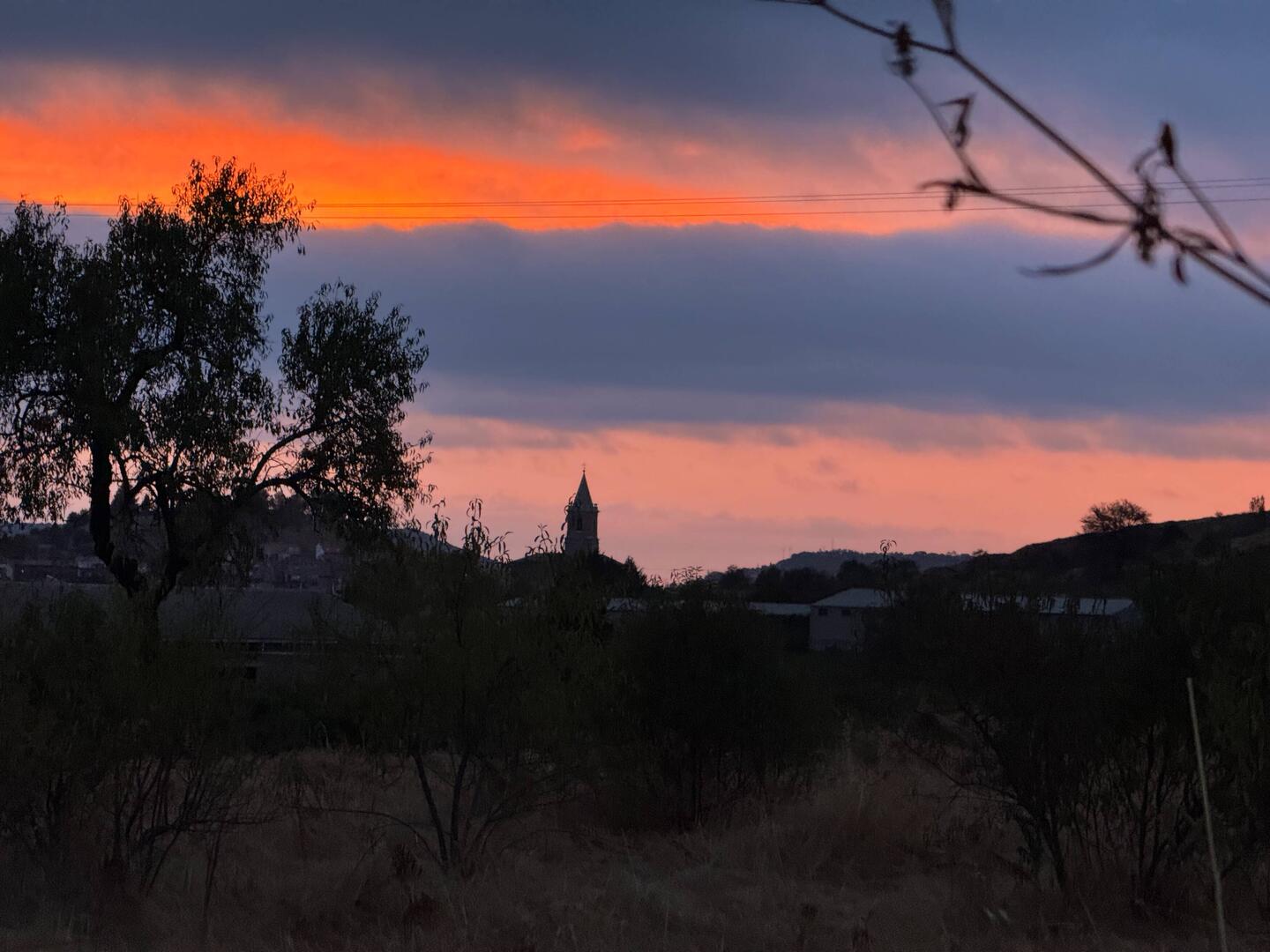 Sonnenaufgang über Navarrete
