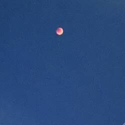 Mondfinsternis mit Blutmond