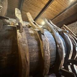 Huge wine barrel from 16th century