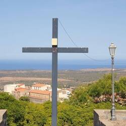 Meeresblick an der Basilika