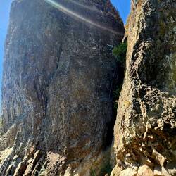 Rock climbing