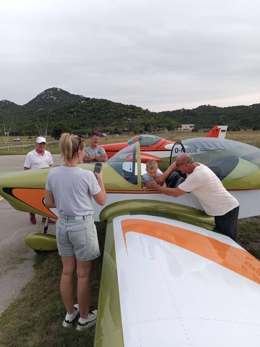 Pause in Grobnik, einen neuen Piloten angeheuert
