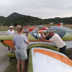Pause in Grobnik, einen neuen Piloten angeheuert