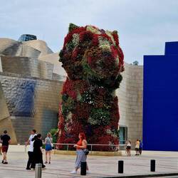 Puppy vor dem Guggenheimmuseum