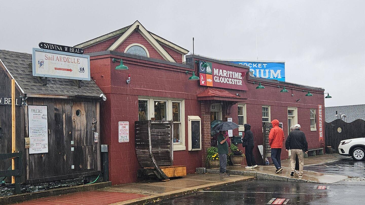 Cold and rainy visit to 'Gloss-tah' Maritime museum