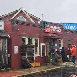 Cold and rainy visit to 'Gloss-tah' Maritime museum