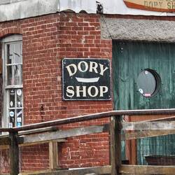 Dorys with no keel were easily stacked onto 1650 schooners for fishing