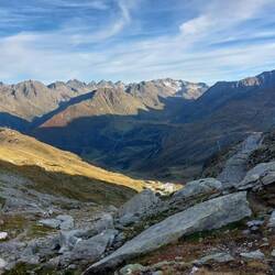 Oberalppasset ned i bunden