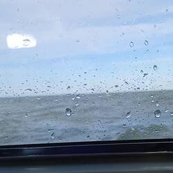 Manchmal schaukelt sich das Boot richtig auf