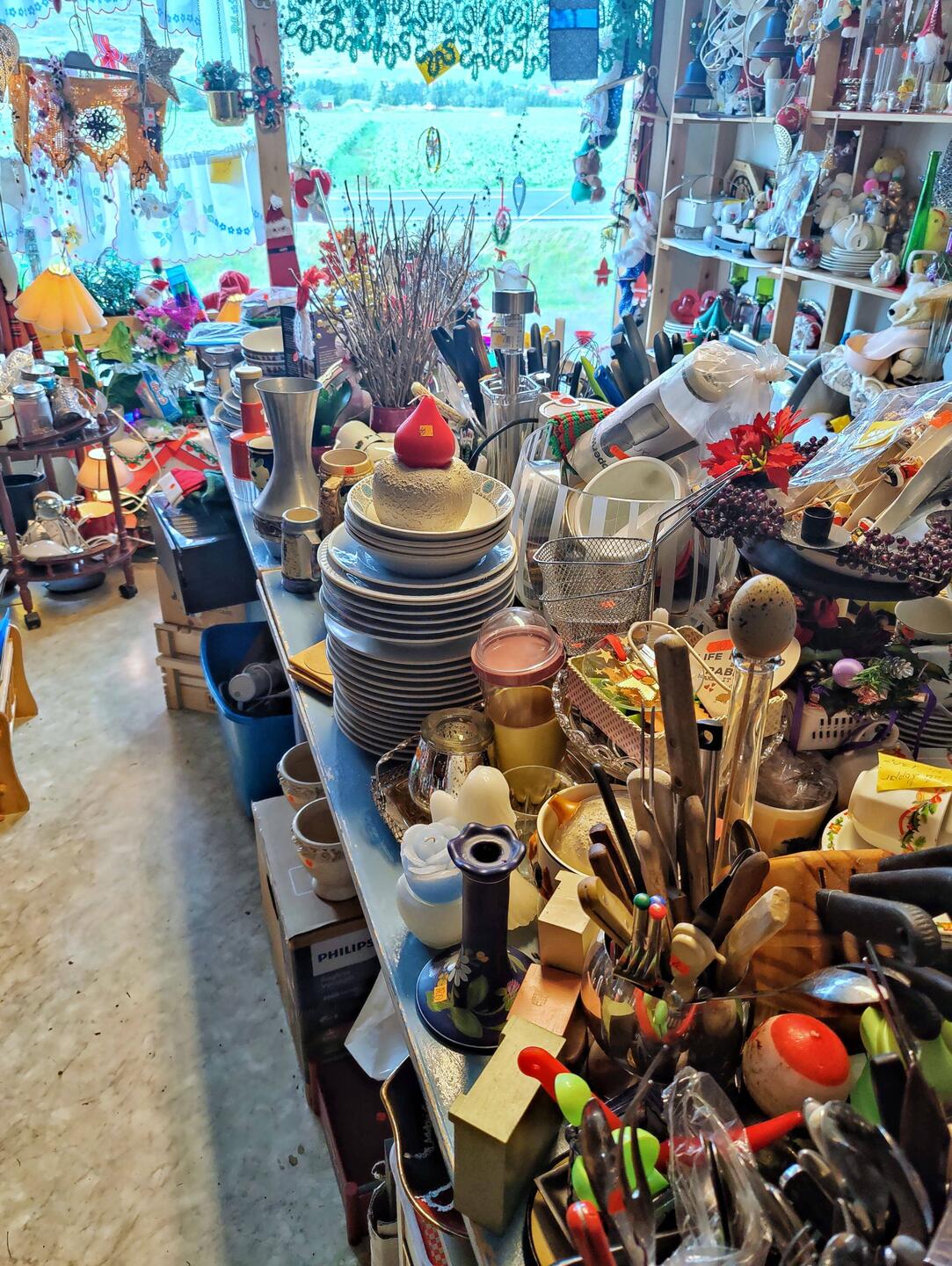 Alles zugestellt auf 500qm