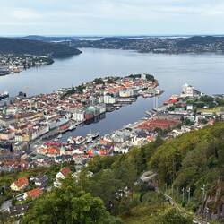 View from Floyen
