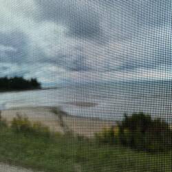 Thru the screen glimpses..