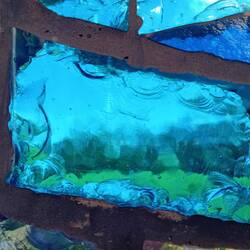 Interesting make of the stainless glass