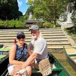 Finally a photo without a life jacket.