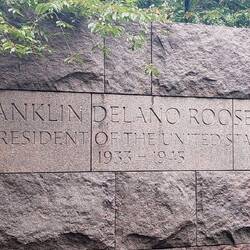 Franklin D. Roosevelt Memorial