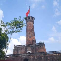 Flaggenturm von Hanoi..., er diente als Aussichts-und Signalturm