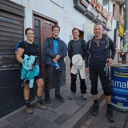 Rachelle aus Calgary, Dane aus Chicago und Garbi aus Bologna.