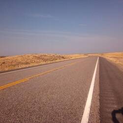 This part of Idaho looks a lot like Eastern Colorado, except for the lava mounds.