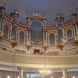 The organ in Helsinki Cathedral