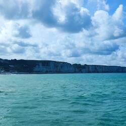 Blick auf die Kreidefelsen