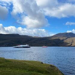 Fähre ⛴️ von Ullapool abgehend