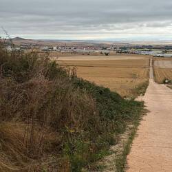 Blick auf Santo Domingo de la Calzada