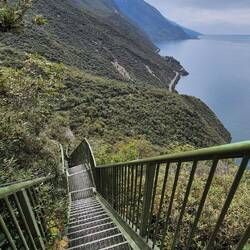 Die ersten Treppen...