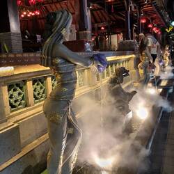 Eingang zum Lotus - Café