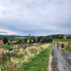 The long walk begins