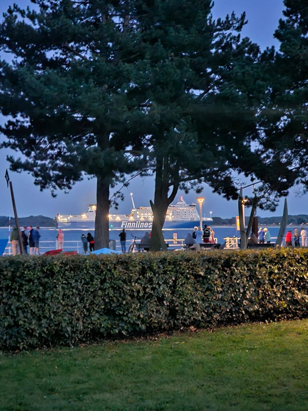 Abends an der Promenade