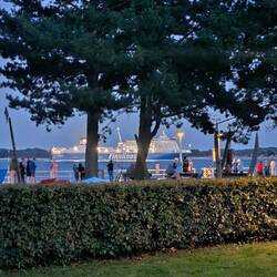 Abends an der Promenade
