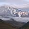 Panorama des Shkhara-Massivs 5200m
