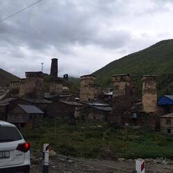 Ankunft in Ushguli in ca. 2100m ü.n.N.