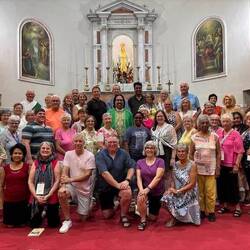 Group shot at the Catholic Cathedral of the Immaculate Conception