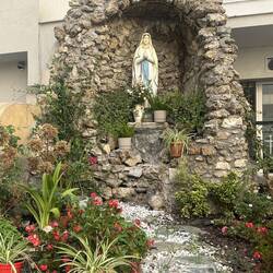 Grotto at Catholic Cathedral of the Immaculate Conception