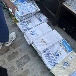 The tea towels were pretty