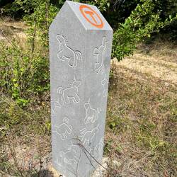 Einhorn Kilometerstein ❤️