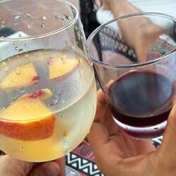 Zum Abschluss Prösterchen